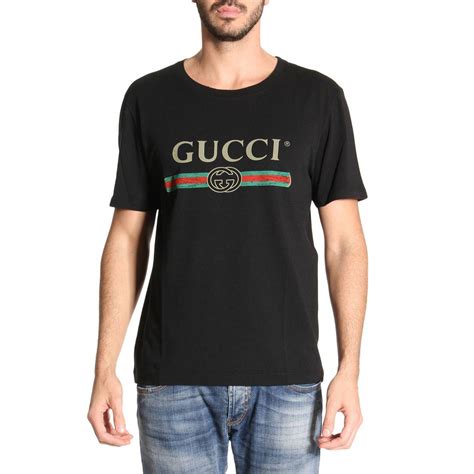 gucci t shirt black and red|authentic Gucci men tee shirts.